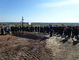 В Верхнедонском районе в хут. Солонцовский состоялось перезахоронение расстрелянных в Гражданскую войну казаков