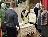 В воскресной школе «Красное солнышко» при храме Иоанна Предтечи состоялся рождественский концерт