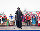 В прощеное воскресенье на Соборной площади города Шахты состоялись народные гуляния, посвященные Масленице «Гуляет русская душа»