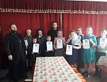 В воскресной школе ст. Боковской состоялся второй тур Кирилло-Мефодиевской олимпиады по Священной истории и Закону Божию
