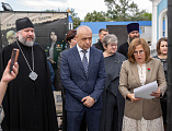 При Покровском кафедральном соборе города Шахты вновь открылась фотовыставка «Семья героя. Шахты»