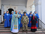 Праздничный концерт в честь праздника Покрова Пресвятой Богородицы в Донском храме Новошахтинска