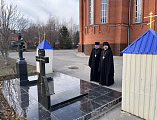 Преосвященнейший епископ Симон совершил Литургию Преждеосвященных Даров в храме Покрова Божией Матери города Каменск-Шахтинский
