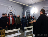 Протоиерей Роман Амплеев провел традиционную встречу с казаками ст. Мало-Несветаевской