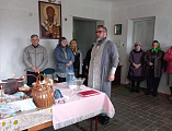 Иерей Евгений Поцелуев посетил православные общины хуторов Веселая Бахмутовка и Керчик-Савров