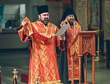 Преосвященнейший епископ Симон совершил благодарственный молебен за дарование Победы и литию по погибшим в Великой Отечественной войне