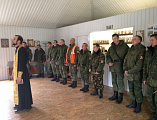 Александро-Невский храм г. Шахты посетили военнослужащие войсковой части No3722