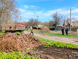 Жители слободы Позднеевка проводят субботники в преддверии Светлой Пасхи