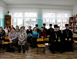 В хуторе Арпачин Багаевского района состоялся плановый семинар по Основам православной культуры