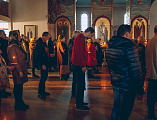 В понедельник первой седмицы Великого поста епископ Шахтинский и Миллеровский Симон совершил великое повечерие с чтением Великого канона преподобного Андрея Критского в Покровском соборе города Шахты