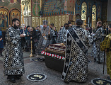Епископ Симон совершил вечерню с чином выноса Плащаницы