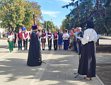 Священник принял участие в митинге памяти дважды Героя Советского Союза Александра Ефимова