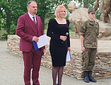 В Миллерово в преддверии Дня памяти и скорби состоялось возложение цветов к мемориалу «Жертвам фашизма»   