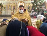 В Державном храме г. Донецка состоялось посвящение в сестры милосердия