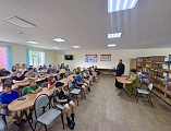 Духовно-нравственная беседа священника с детьми станицы Боковской