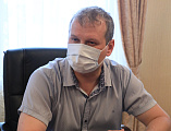 Преосвященнейший епископ Симон встретился с главным государственным санитарным врачом по г. Шахты, Усть-Донецкому и Октябрьскому (с) районам В.В. Дзыза