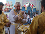 Преосвященнейший епископ Симон с архипастырским визитом посетил приход святителя Николая хутора Гуково