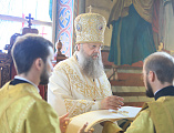 В день памяти первоверховных апостолов Петра и Павла Шахтинскую епархию посетил Глава Донской митрополии митрополит Ростовский и Новочеркасский Меркурий