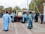 Крестный ход с Донской иконой Божией Матери посетил храмы Шахтинской епархии