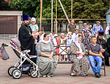 Праздничное мероприятие по случаю 10-летия Шахтинской епархии и награждение победителей фотоконкурса «10 лет Шахтинской епархии» состоялись на Соборной площади г. Шахты