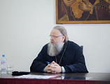 В заседании Архитектурно-искусствоведческой комиссии  в Донской митрополии под председательством митрополита Меркурия принял участие древлехранитель Шахтинской епархии