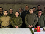 В преддверии Дня православной книги протоиерей Роман Амплеев встретился с военнослужащими