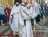 В праздник Преображения Господа Бога и Спаса нашего Иисуса Христа Преосвященнейший епископ Симон совершил Божественную литургию и диаконскую хиротонию