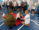 В Каменской школе состоялся городской этап военно-спортивной игры «Казачий Сполох - 2026»