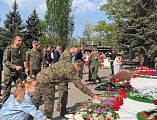 Праздник победы отметили в Каменске-Шахтинскиом