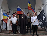 В Донском храме Новошахтинска состоялся круг казаков станицы Мало-Несветаевской