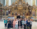 В Свято-Успенский храм станицы Гундоровской для детей проведена экскурсия