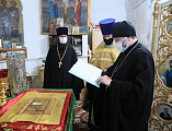 Преосвященнейший епископ Симон с архипастырским визитом посетил приходы Верхнего Дона