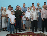 Преосвященнейший епископ Симон и паломники Шахтинской епархии молились за Литургией в храме святителя Николая Чудотворца станицы Еланской Шолоховского района