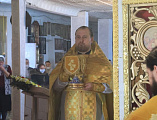 В престольный день Преосвященнейший епископ Симон совершил Божественную литургию в храме пророка Иоанна Предтечи города Новошахтинска