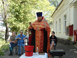 День памяти Усекновения главы Крестителя Господня Иоанна в наркологическом отделении № 2 города Каменск-Шахтинский