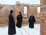 В престольный праздник Преосвященнейший епископ Симон совершил Божественную литургию в храма блаженной Матроны Московской города Донецка