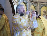 Преосвященнейший епископ Симон с архипастырским визитом посетил храм Архистратига Михаила пос. Соколово-Кундрюченский г. Новошахтинска