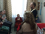 В доме престарелых посёлка Садовый прошла пасхальная встреча