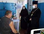 Протоиерей Роман Мясников посетил дом престарелых пос. Садовый и хоспис хут. Красный