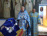 В праздник Рождества Пресвятой Богородицы Преосвященнейший епископ Симон с архипастырским визитом посетил храм Казанской иконы Божией Матери города Гуково