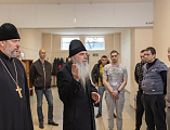 Епископ Каменский и Камышловский Мефодий ознакомился с работой центра помощи для алкозависимых и наркозависимых хутора Маркин