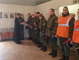 Накануне Великого поста в Прощеное воскресенье военнослужащие войсковой части № 3722 г. Шахты посетили храм благоверного князя Александра Невского г. Шахты
