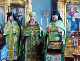 Соборным богослужением в шахтинском храме Вознесения Господня отметили праздник в честь преподобного Сергия Радонежского