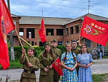 Поздравление ветеранов с Днем Победы в Гуково