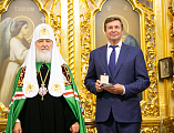 Преосвященнейший епископ Симон сослужил Предстоятелю Русской Церкви за освящением кафедрального собора Рождества Пресвятой Богородицы г. Ростова-на-Дону