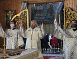 В Димитриевскую родительскую субботу Преосвященнейший епископ Симон совершил богослужение в Покровском кафедральном соборе г. Шахты