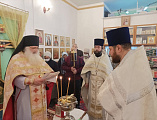 В день памяти святой мученицы Татианы в храме п. Персиановский прошла праздничная служба. 