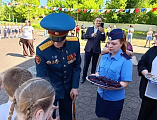 Посвящение в казачата в школе №22 города Гуково