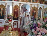 Престольный праздник в честь Рождества великого пророка Предтечи и Крестителя Господня Иоанна молитвенно отметили в ст. Боковской
