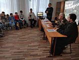 Иерей Владимир Осяк принял участие в мероприятии в честь Дня освобождения Новошахтинска от немецко-фашистских захватчиков «Память, ты хранишь истории страницы»